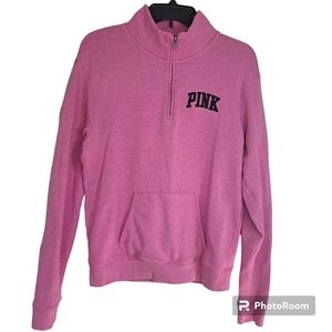 PINK By Victoria Secret 1/4 Zip Pullover  Women's Jacket Size Small